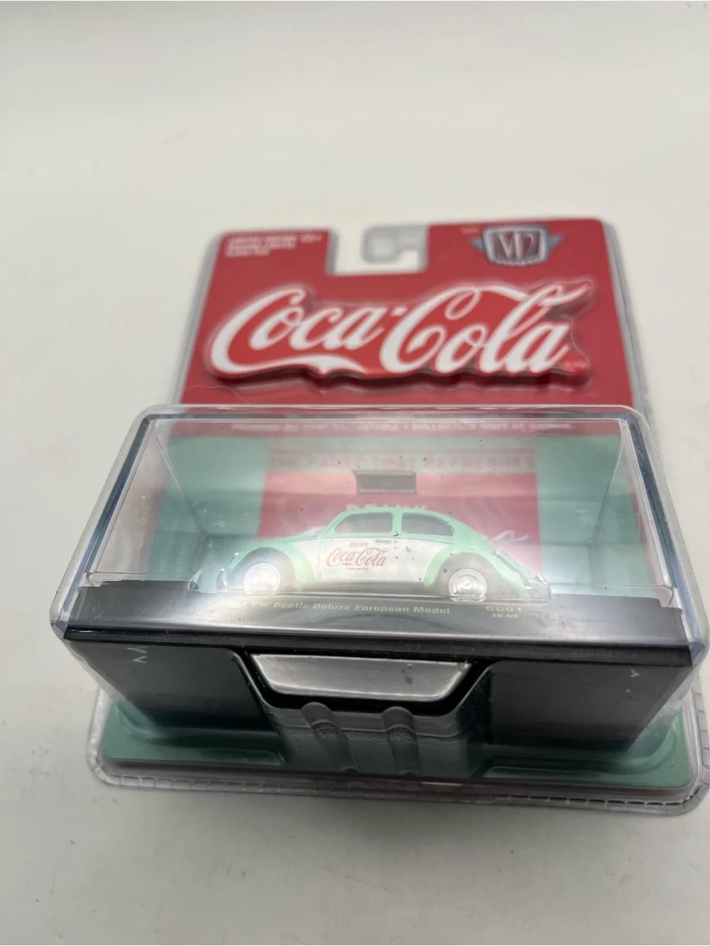 Coca Cola Mint Green Collectible Toy Car M2